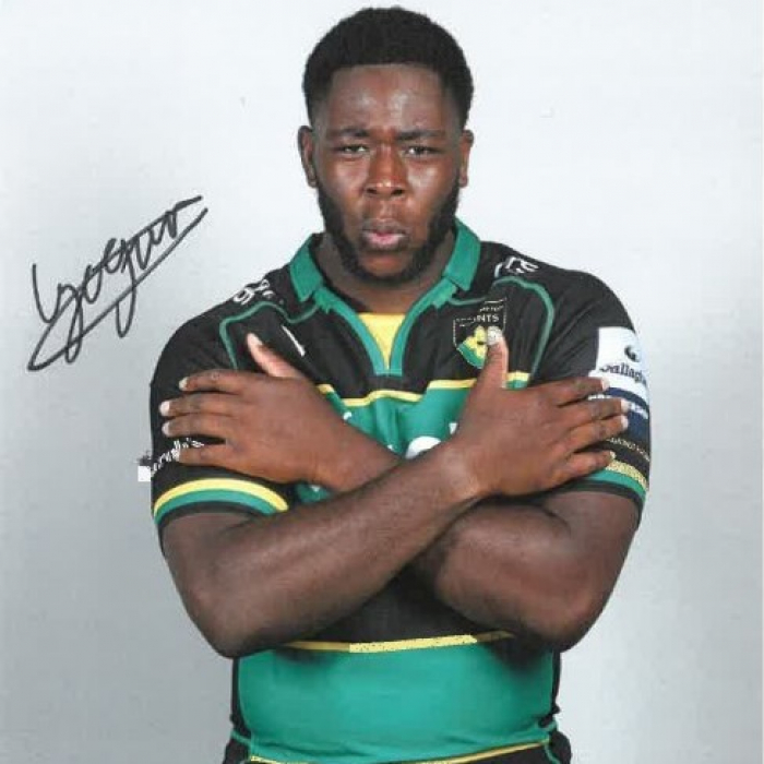 24/25 Signed Headshot - Emmanual Iyogun
