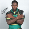 24/25 Signed Headshot - Emmanual Iyogun