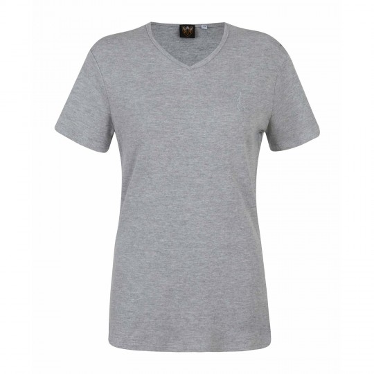 Ladies Essential V-Neck T-Shirt Marl