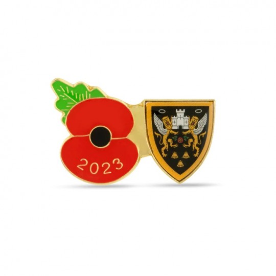 Poppy Rugby Pin 2023