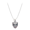 Crest Pendant & Chain (Silver plated)