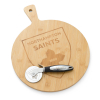 Pizza Board and Cutter Set