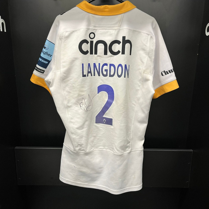 Match Worn Away Shirt Curtis Langdon