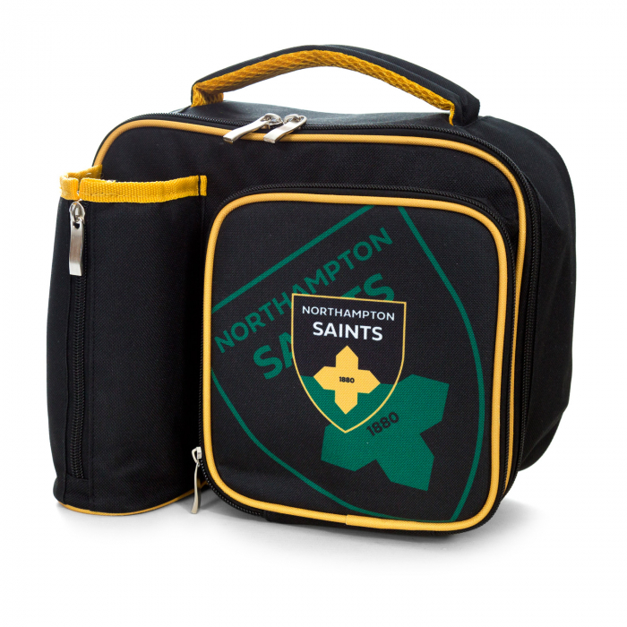 Tilted Lunchbag with bottle holder Tilted Lunchbag with bottle holder