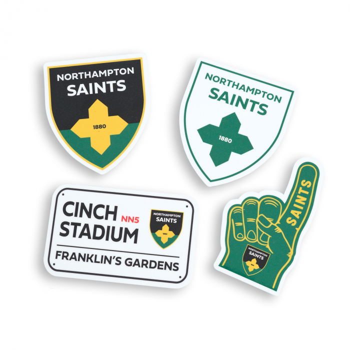 Laminated Stickers 4 pack