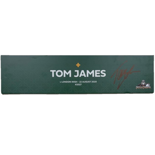 24/25 Changing Room Plaque - signed - James