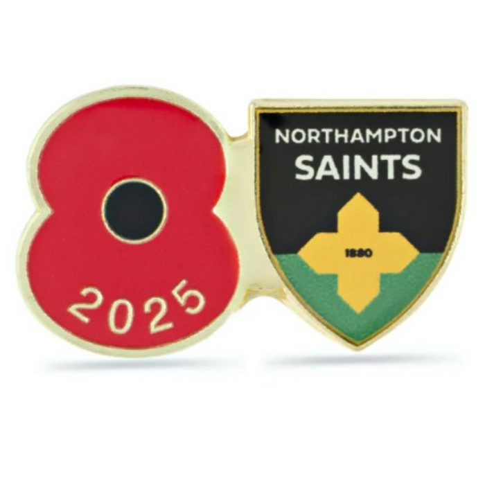 Poppy Rugby Pin 2025