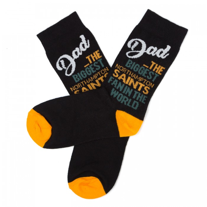 Dad Biggest Fan Socks